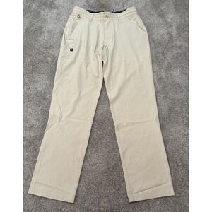 Salt Life Men's Khaki SLX Performance Expedition Fish/Utility Pants NWT 28x32
